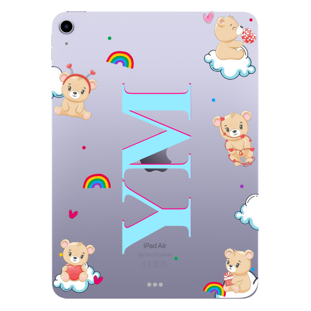 Teddy Bear Personalised iPad Case