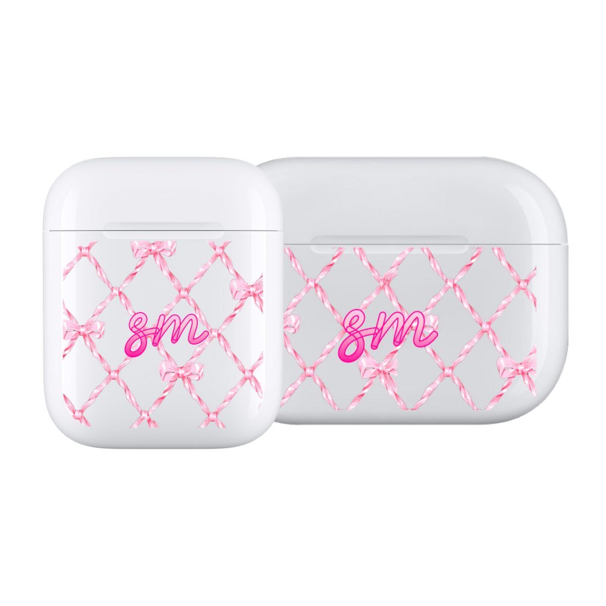 Bow Pink AirPods Case