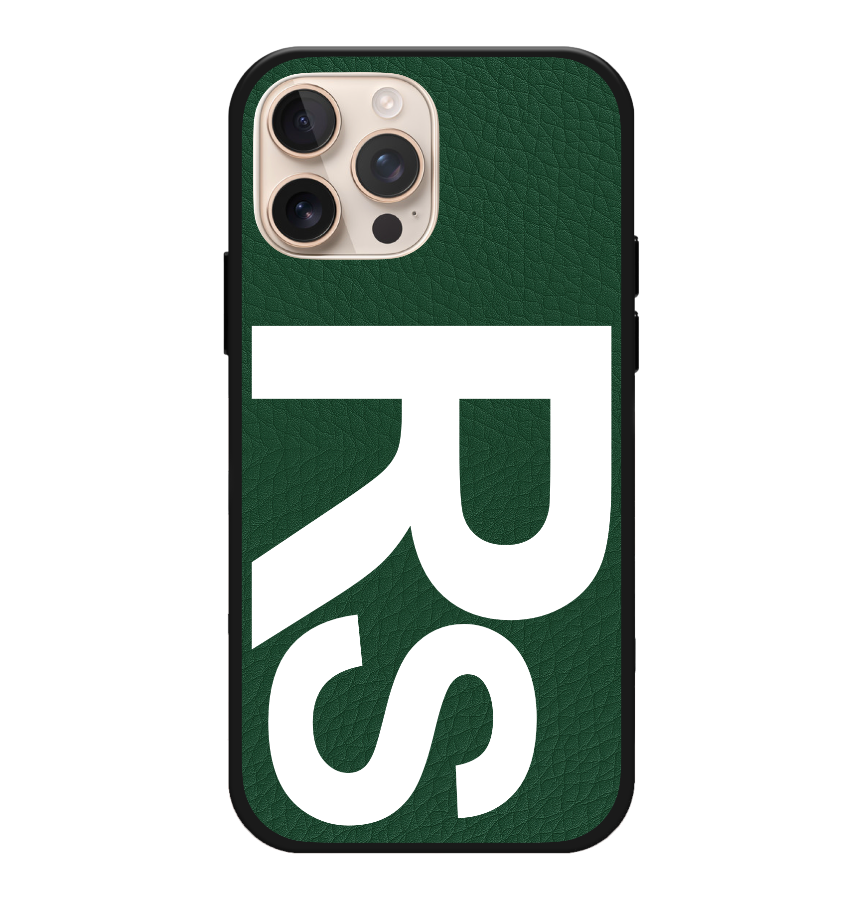 Big Initials Vegan Leather Case