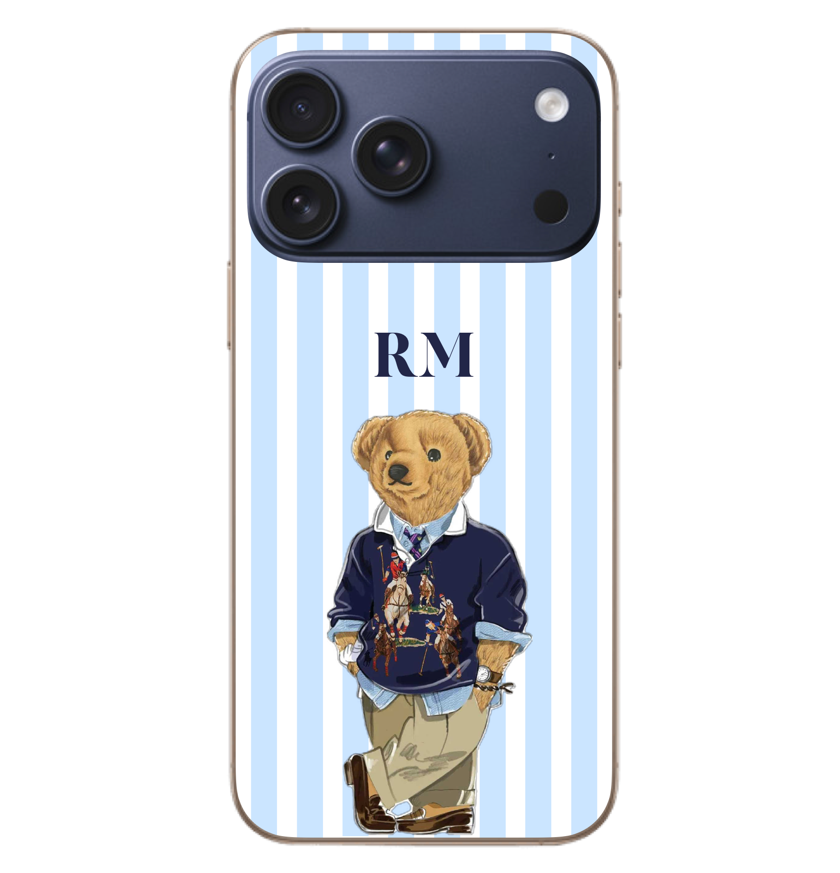 Ralph Blue Teddy Case