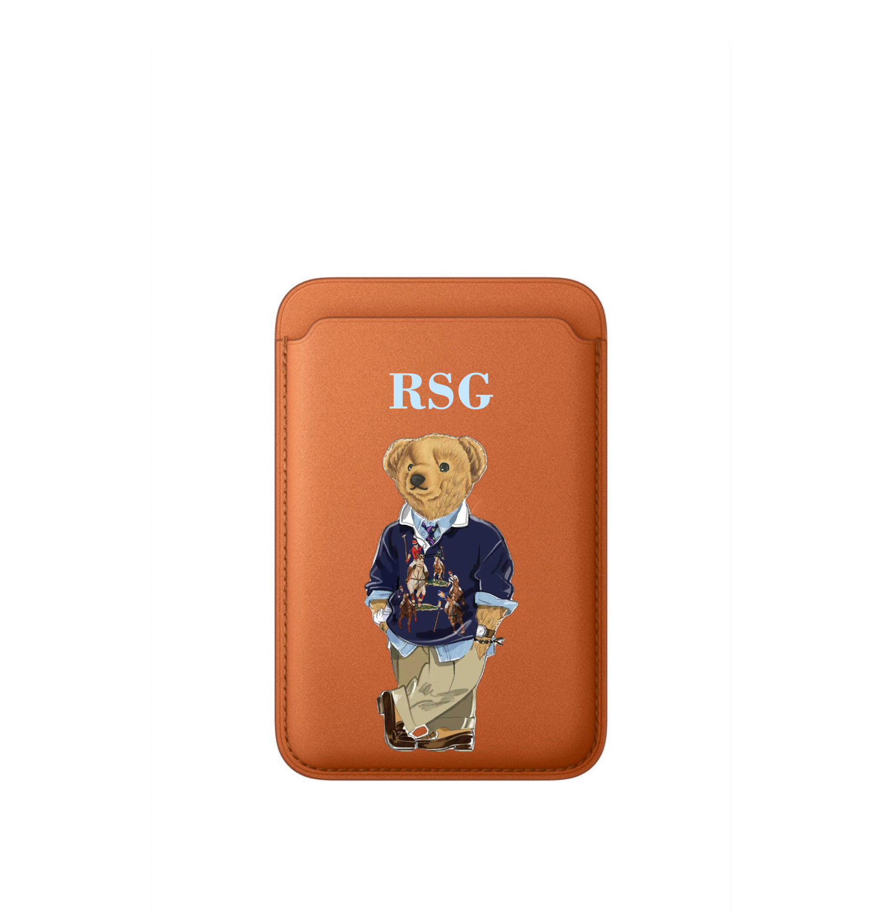 Leather MagSafe Teddy Wallet