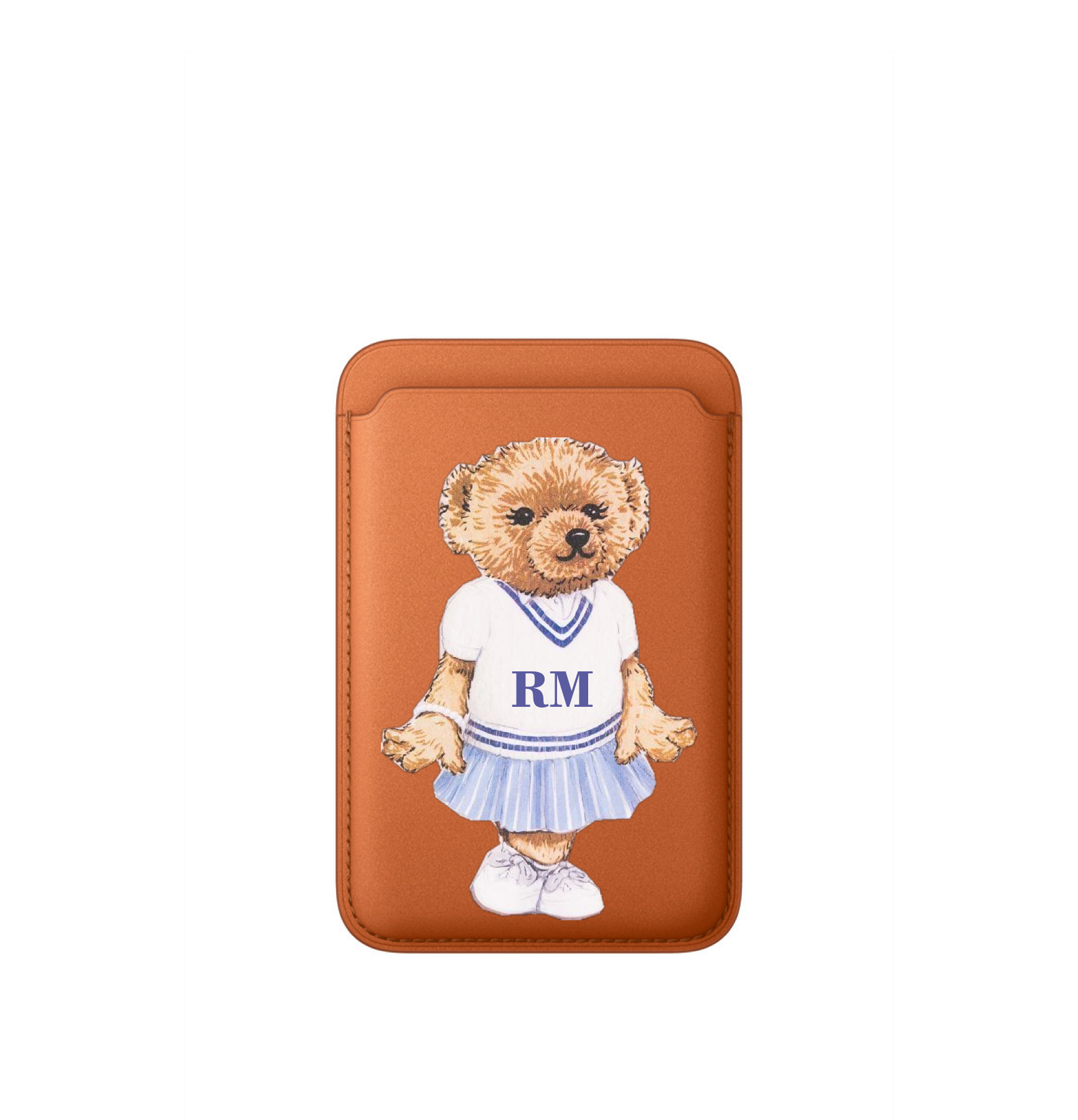 Leather MagSafe Teddy Wallet