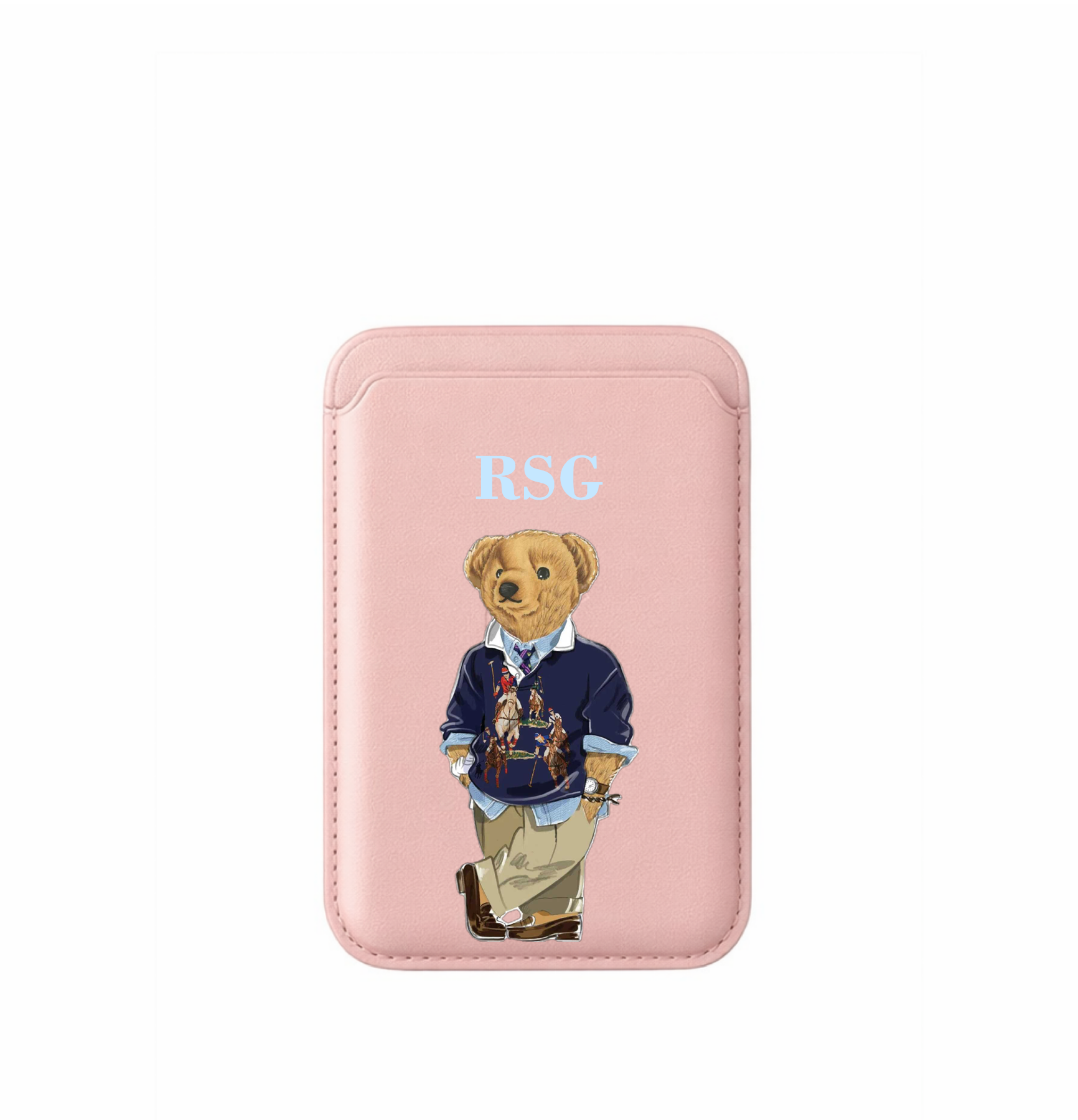 Leather MagSafe Teddy Wallet