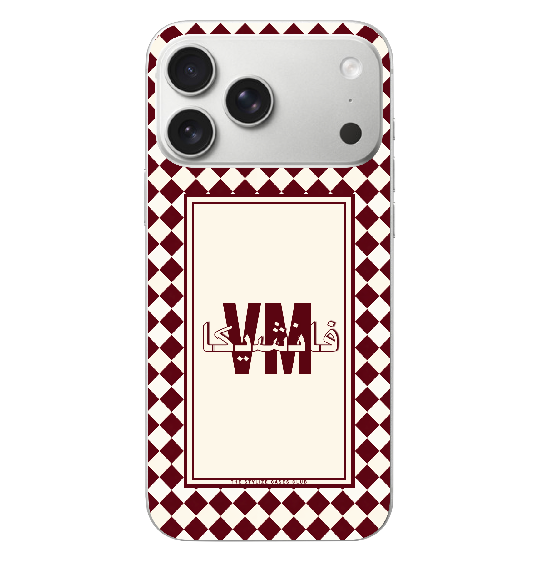Check Maroon Club Edition Case