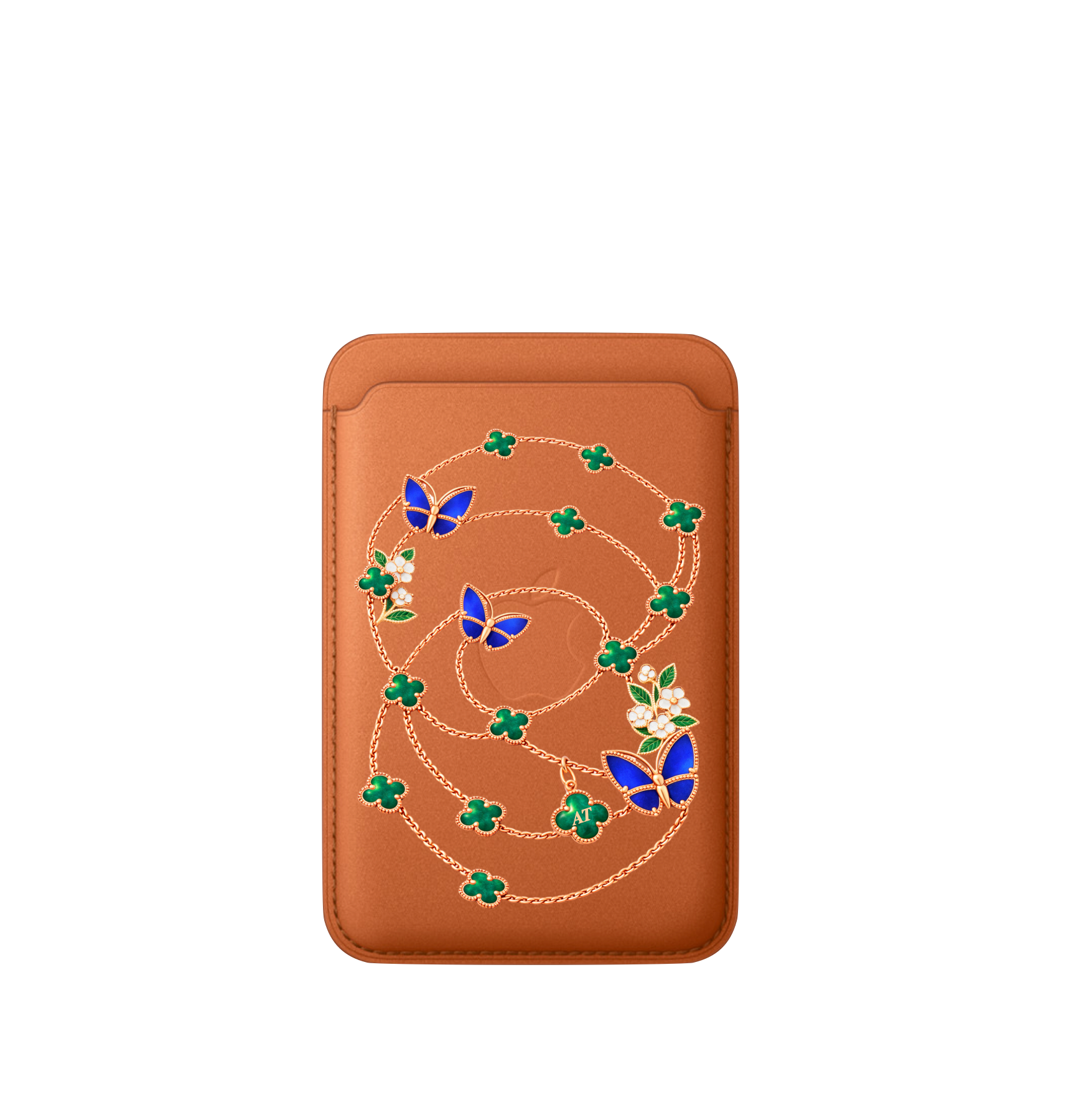 Leather MagSafe Vancleef Wallet