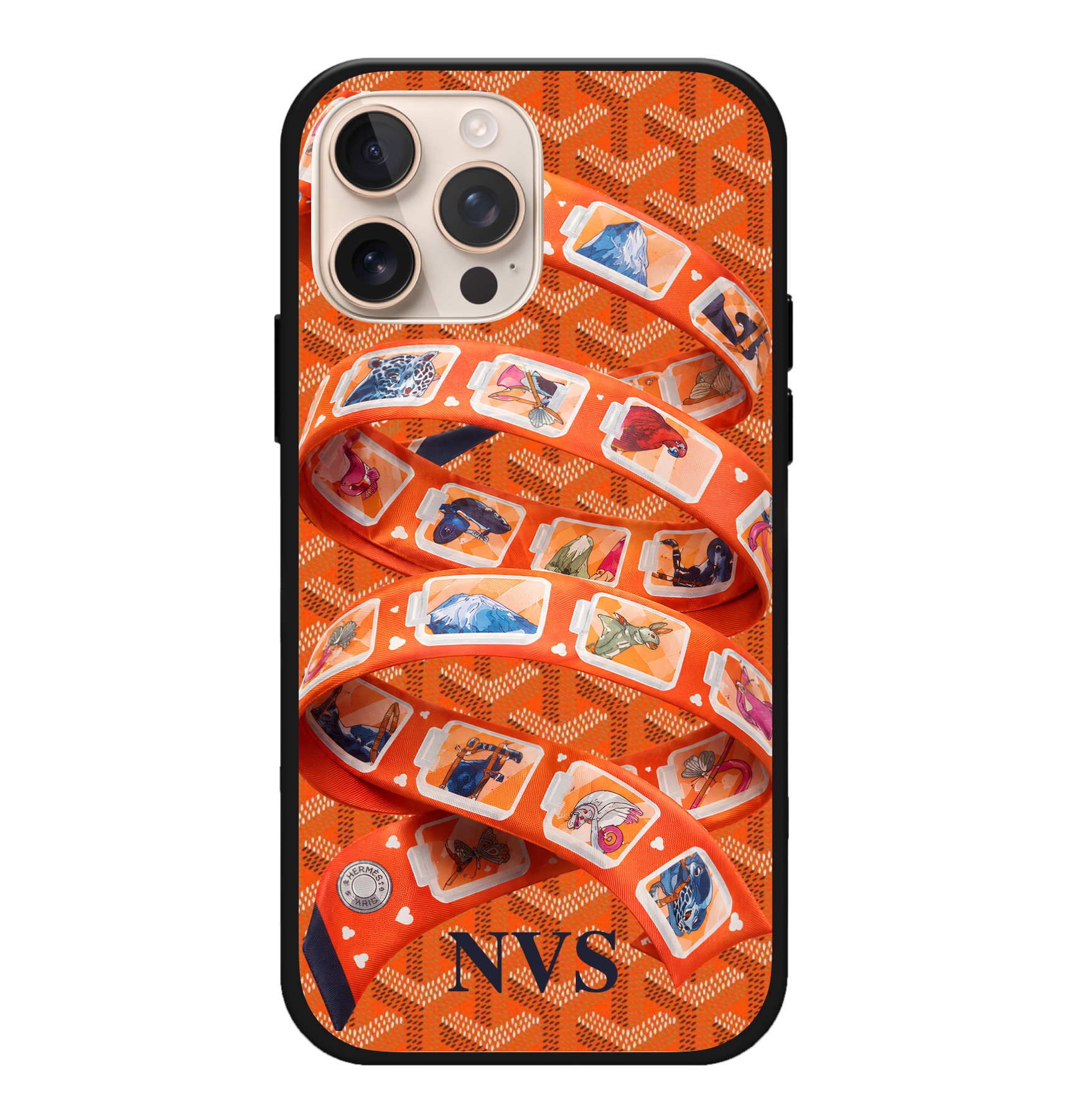 Twilly X Goyard Orange Case