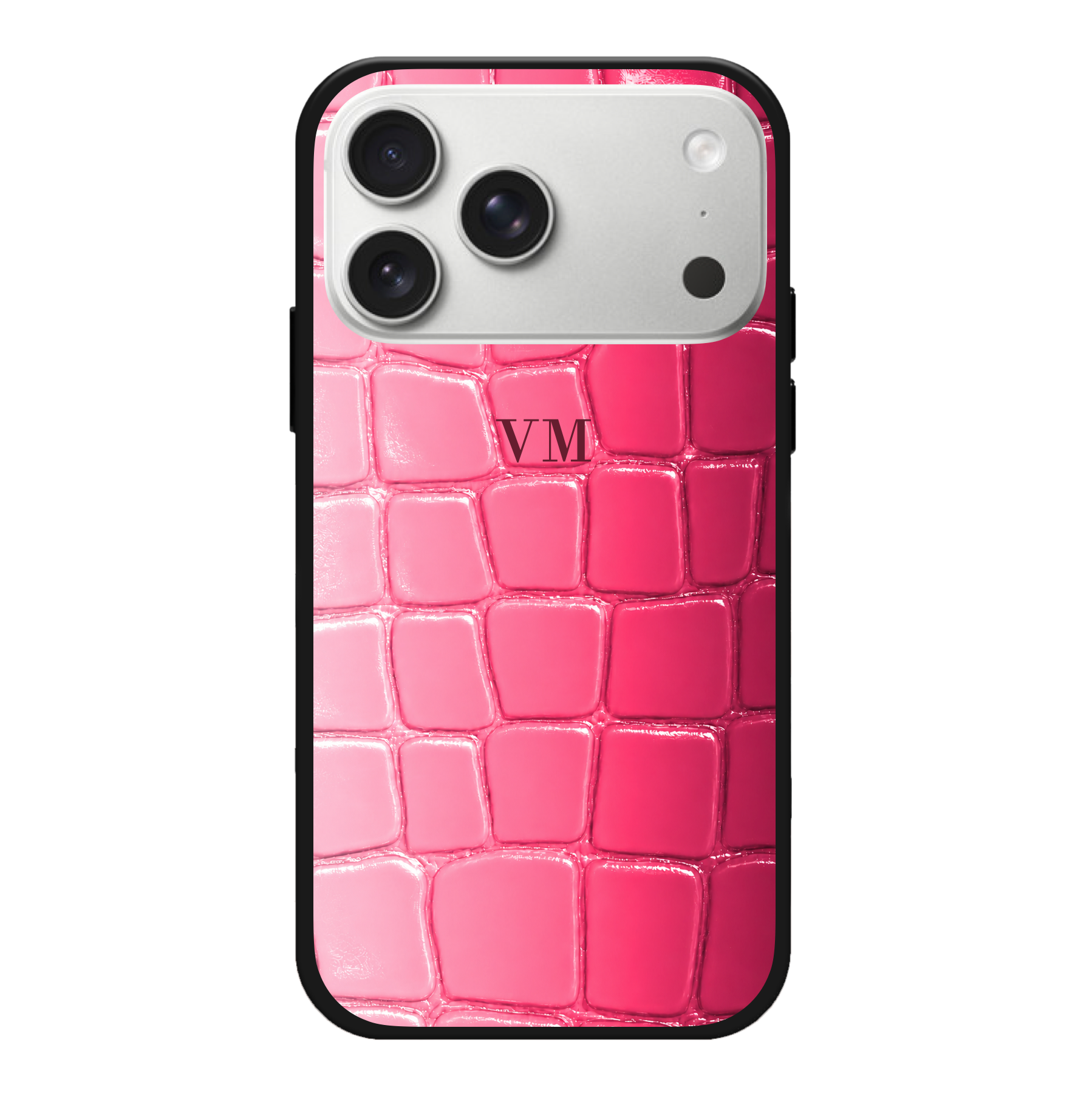 Pink Ombre Glass Skin Case