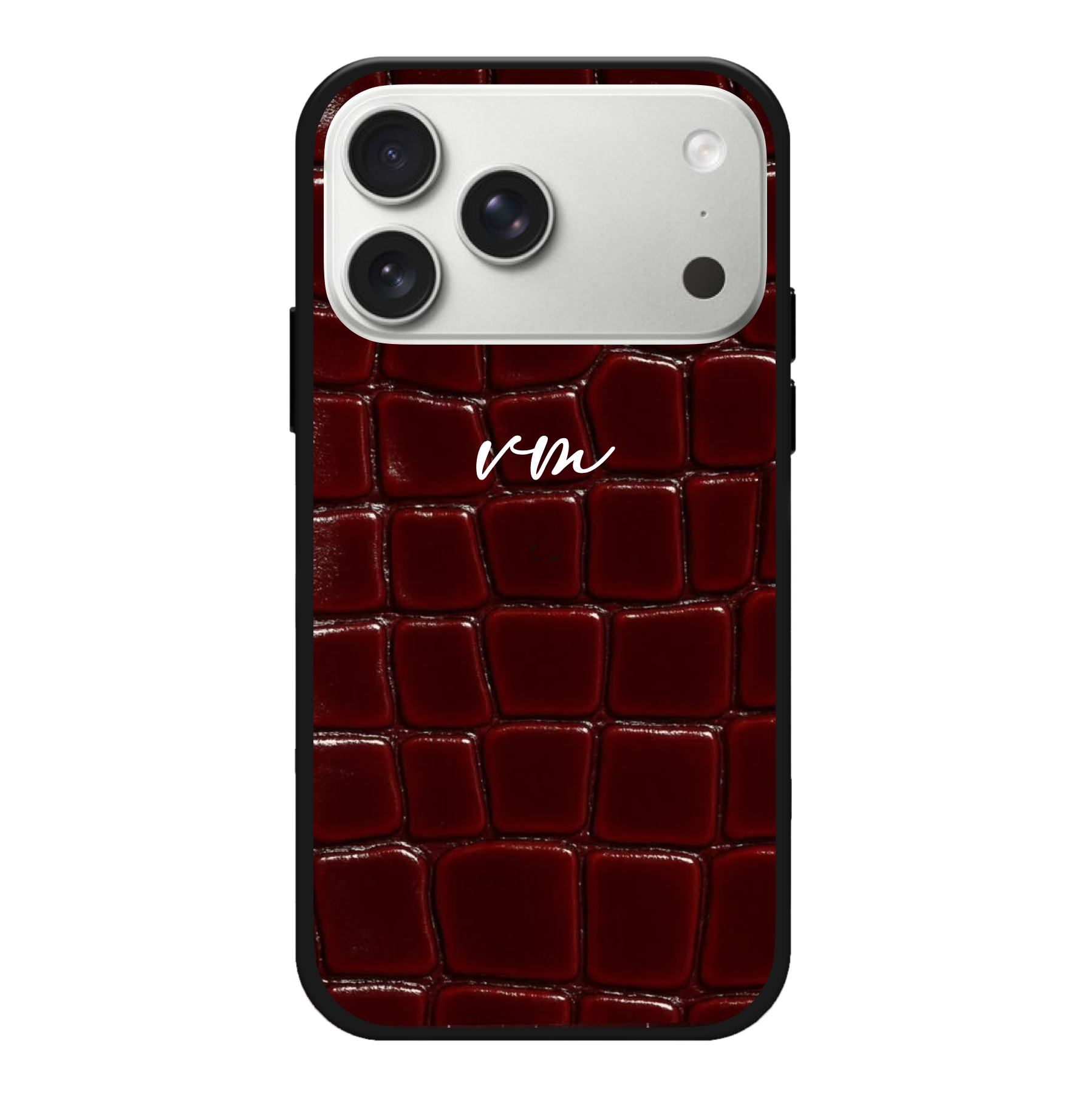 Burgundy Glass Skin Case