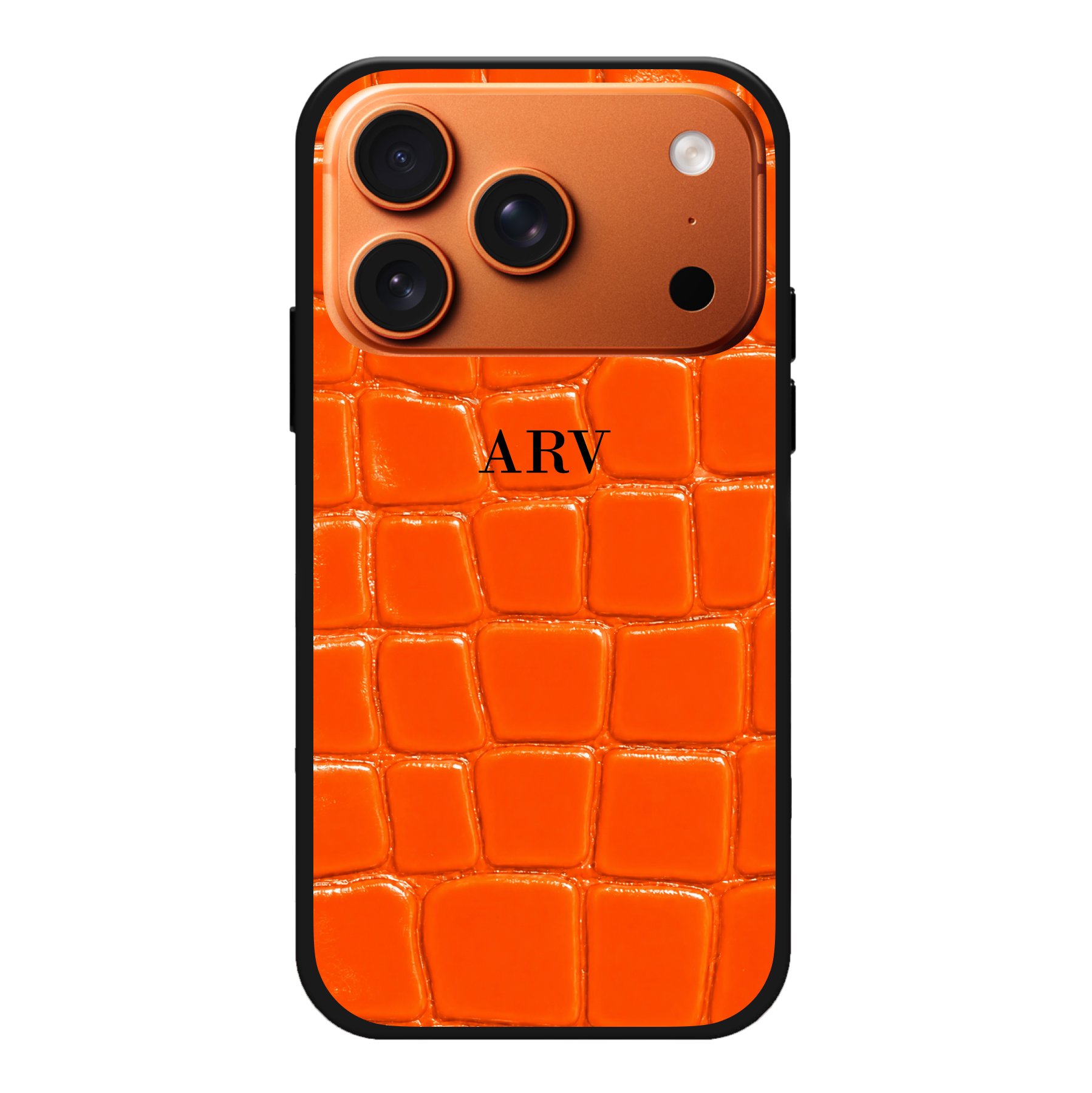 Lava Orange Glass Skin Case