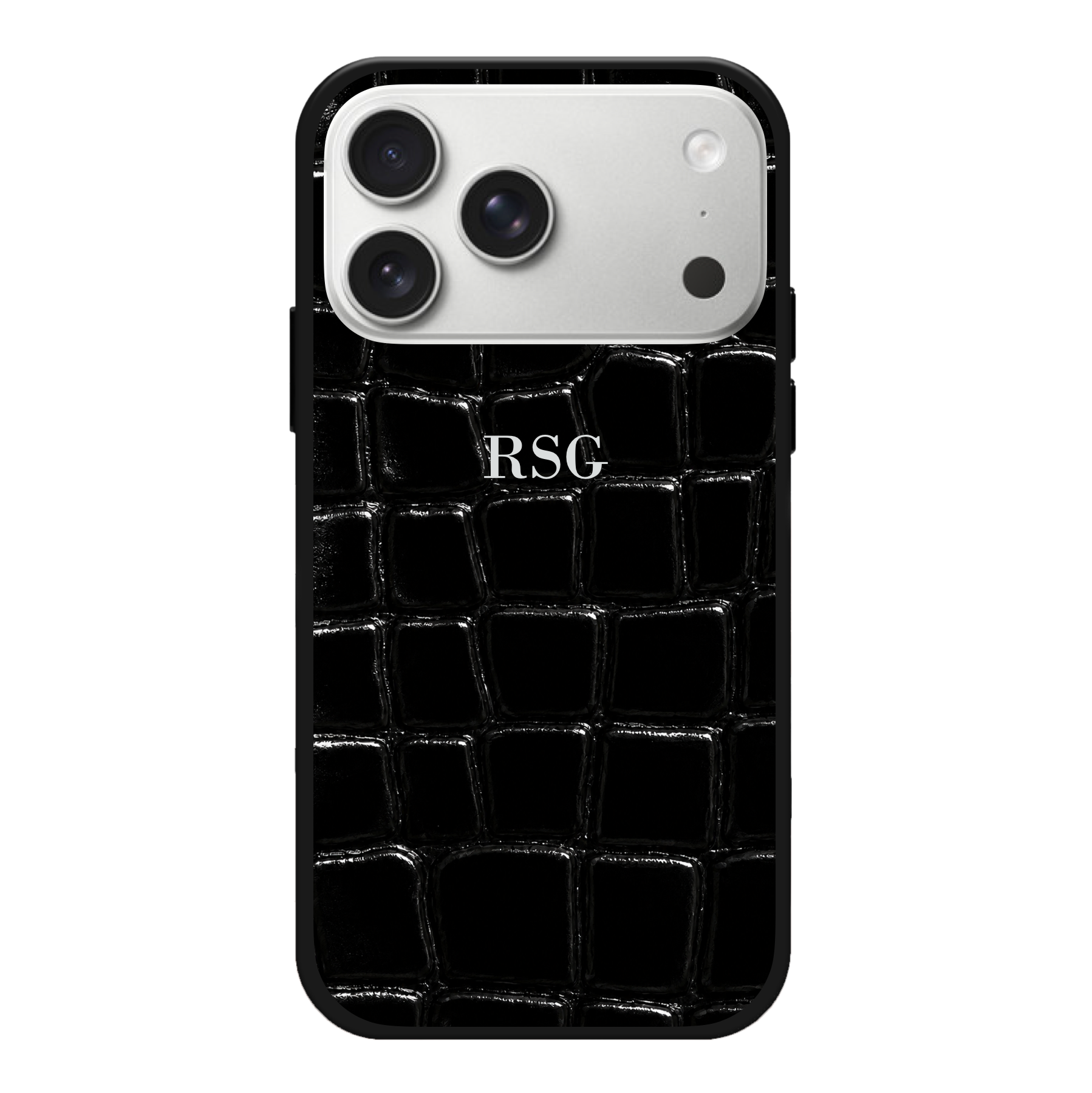 Black Glass Skin Case