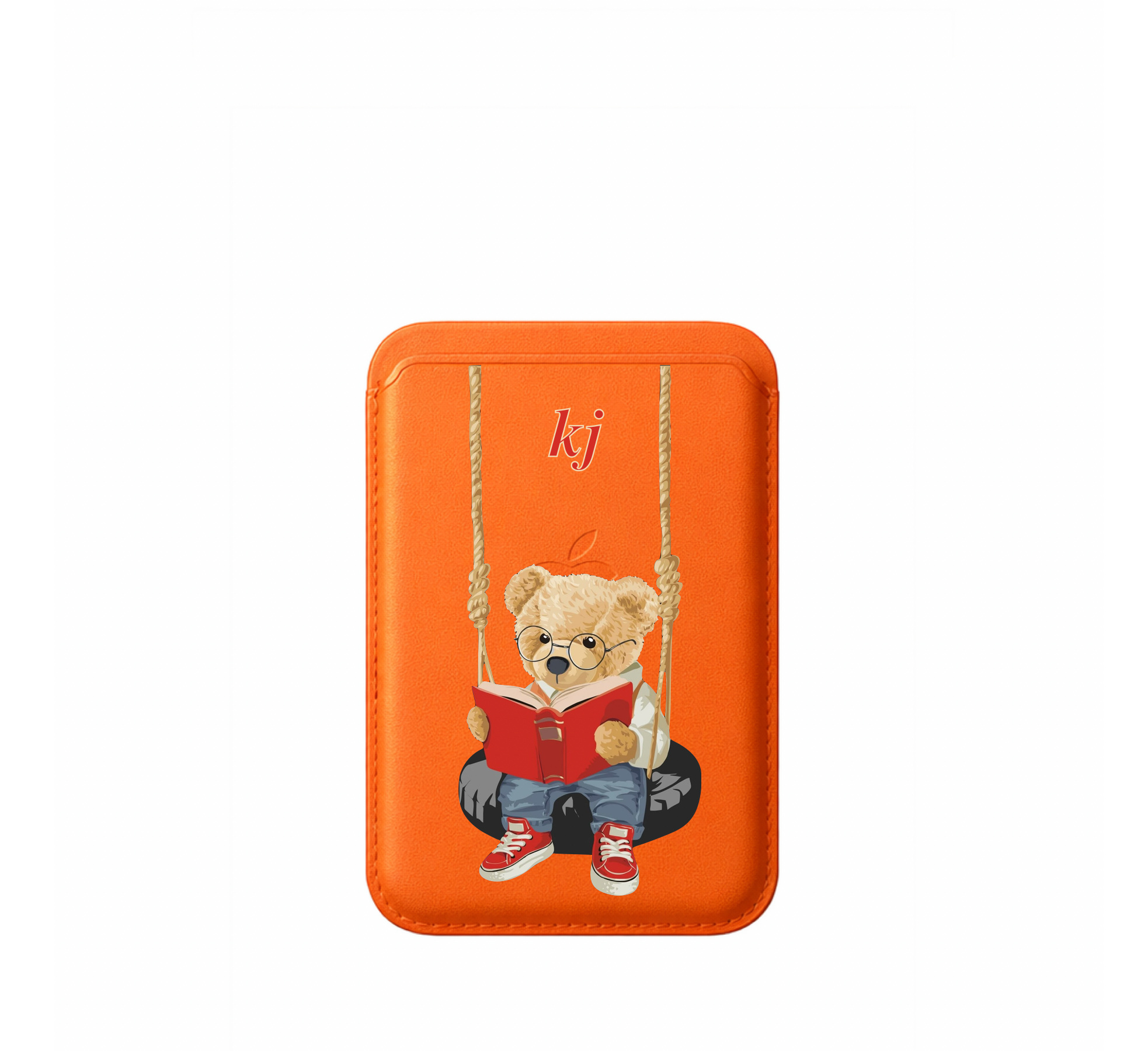 Leather MagSafe Teddy Swing Wallet