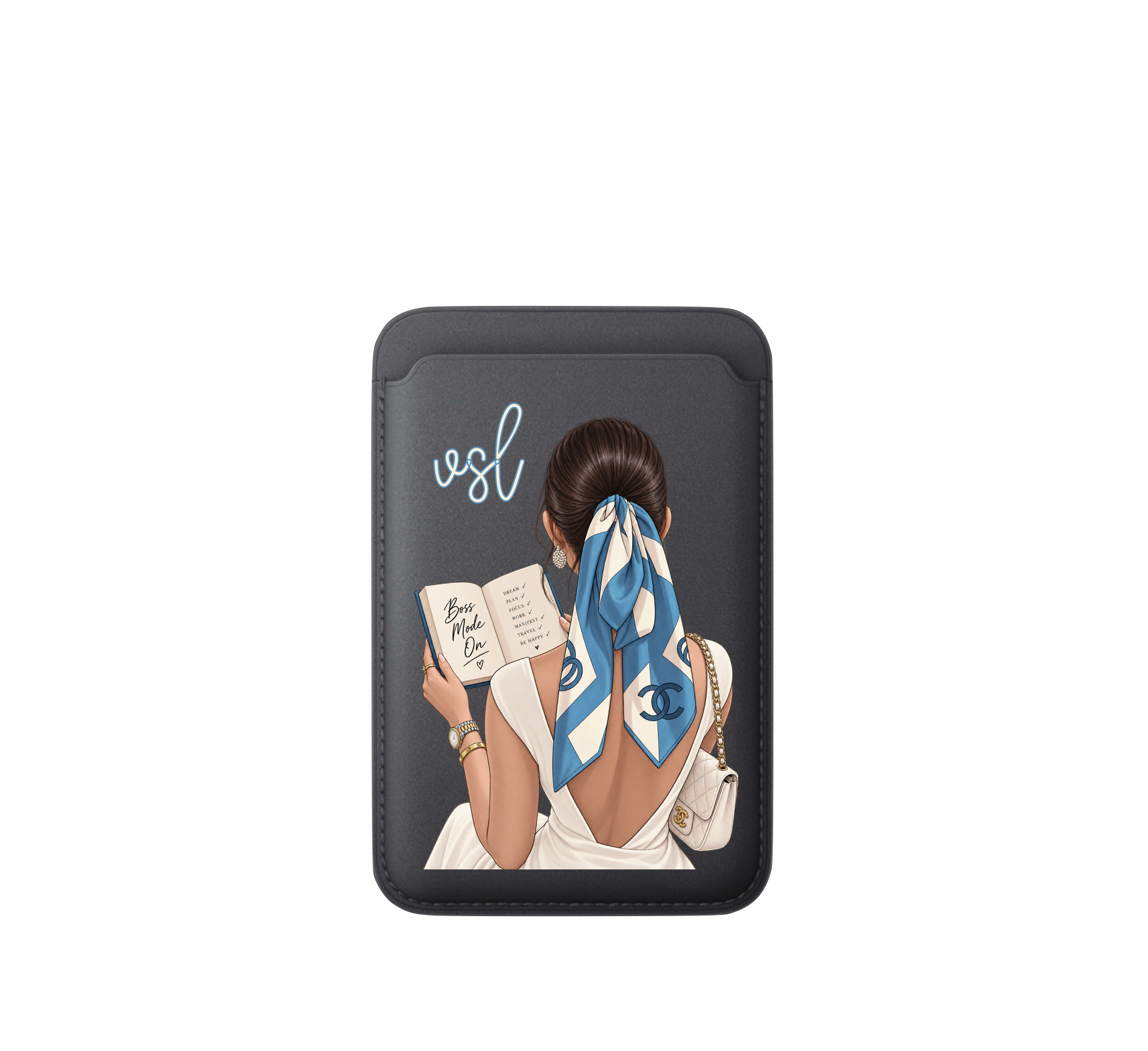 Leather MagSafe Boss Lady Wallet