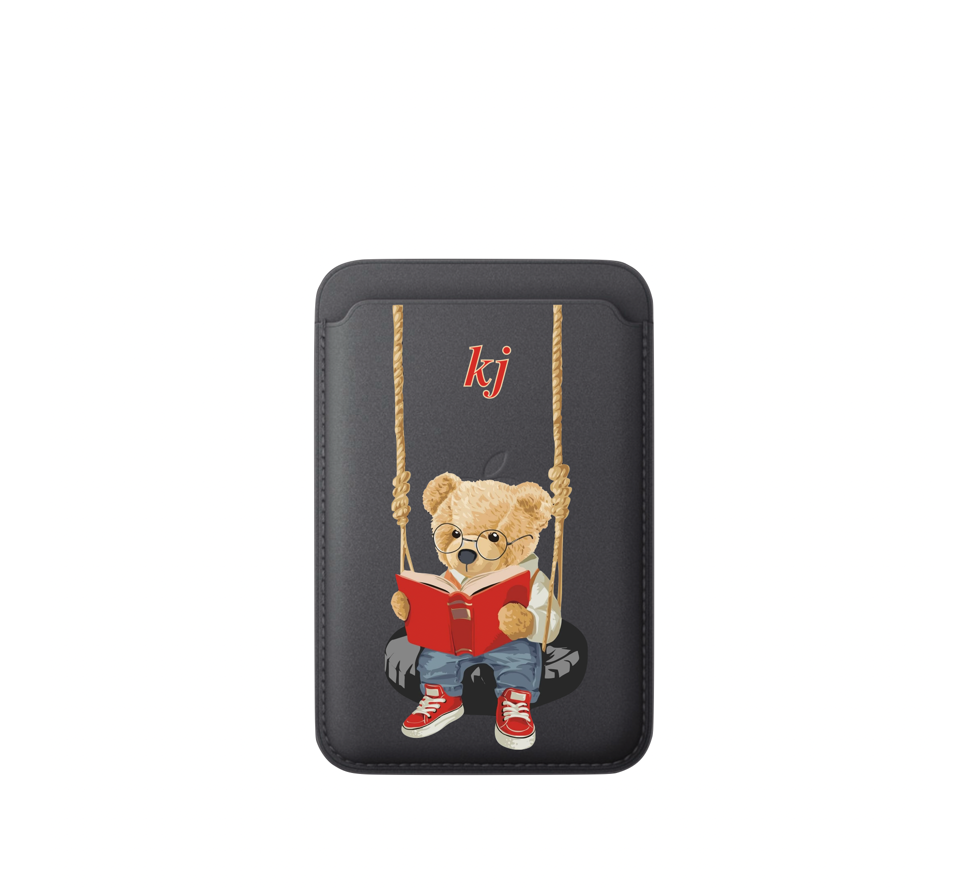 Leather MagSafe Teddy Swing Wallet