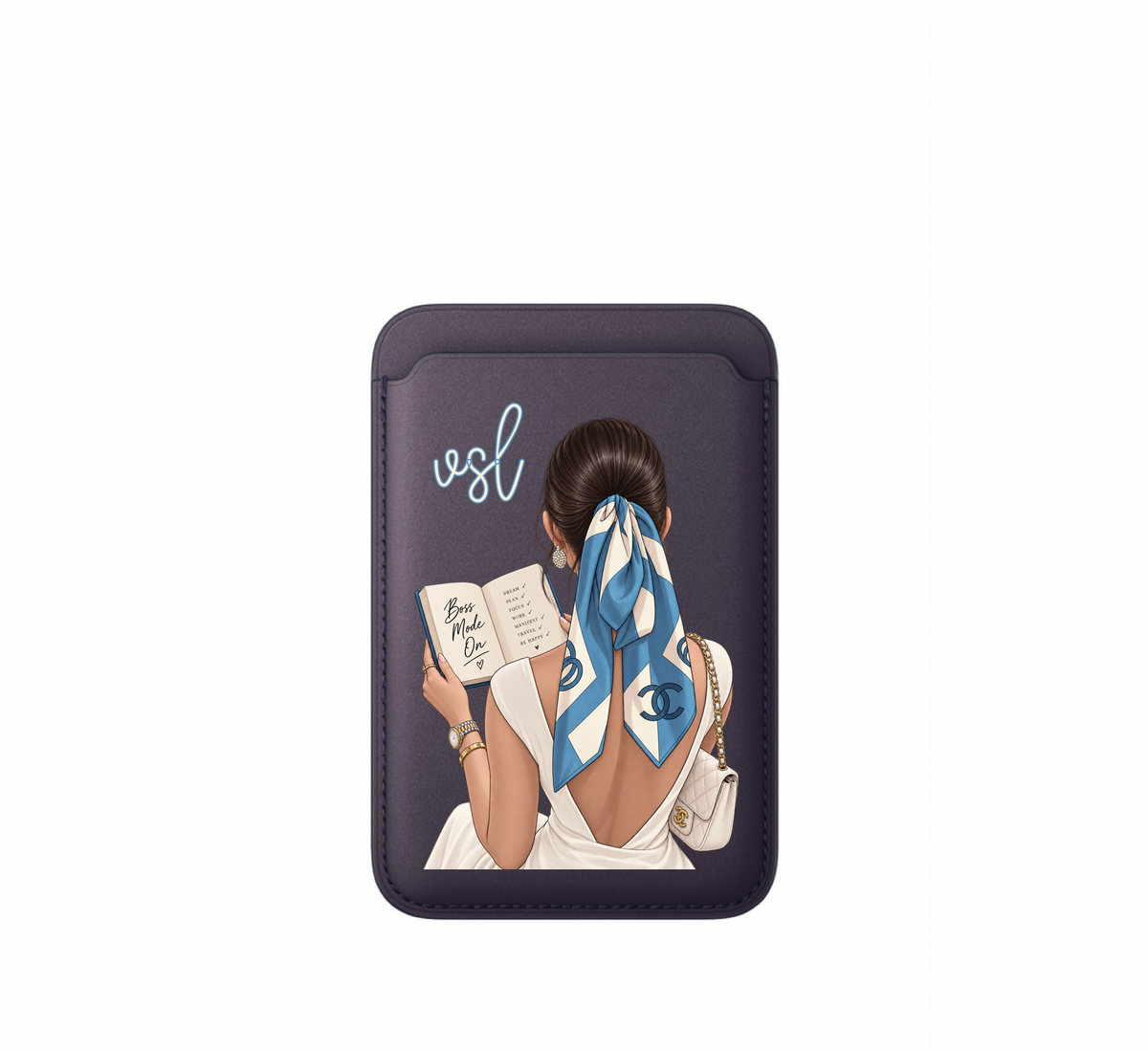 Leather MagSafe Boss Lady Wallet