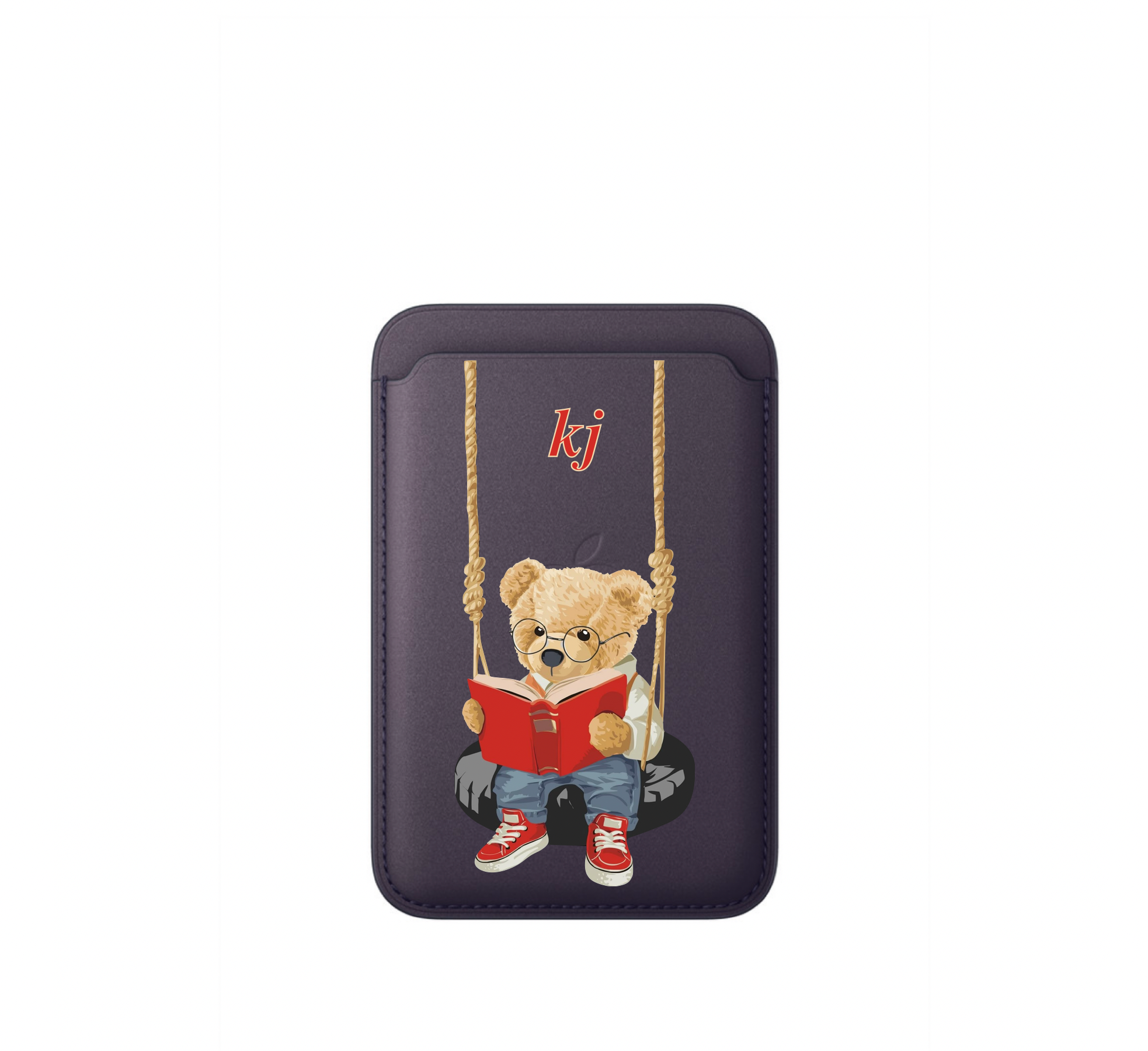 Leather MagSafe Teddy Swing Wallet