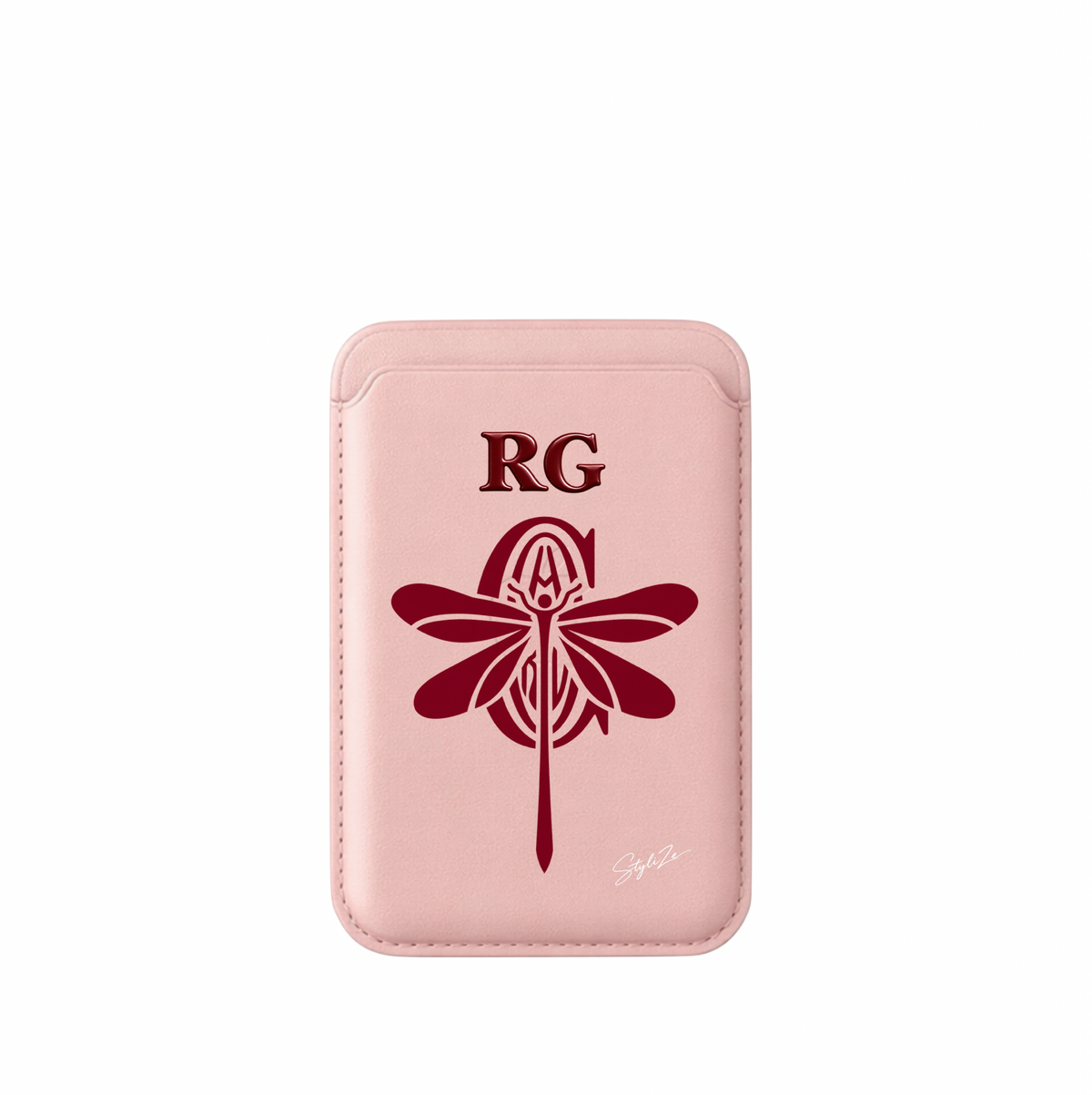 Leather MagSafe Goyard Dragonfly Wallet