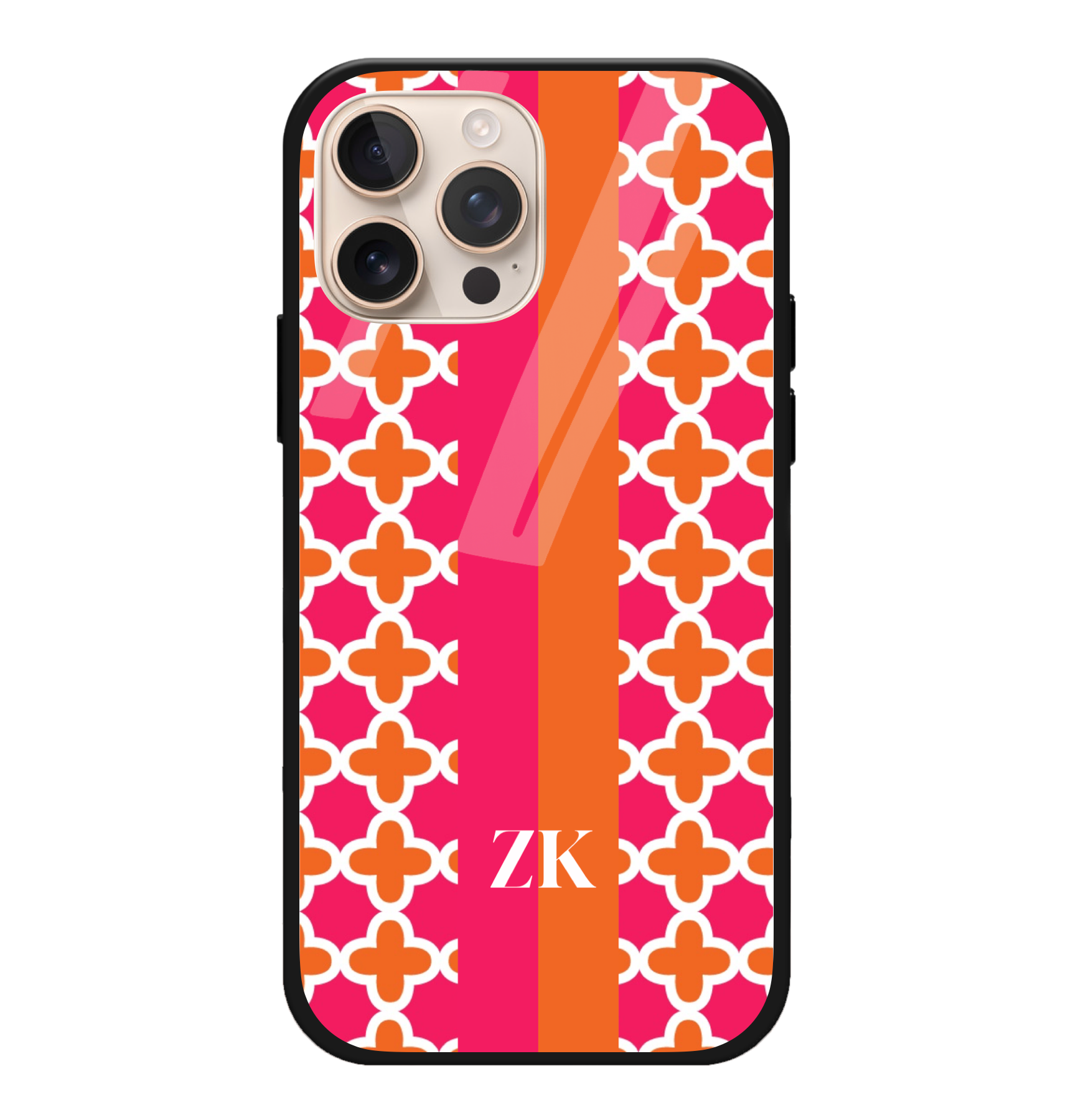 Orange Kate Striped Case