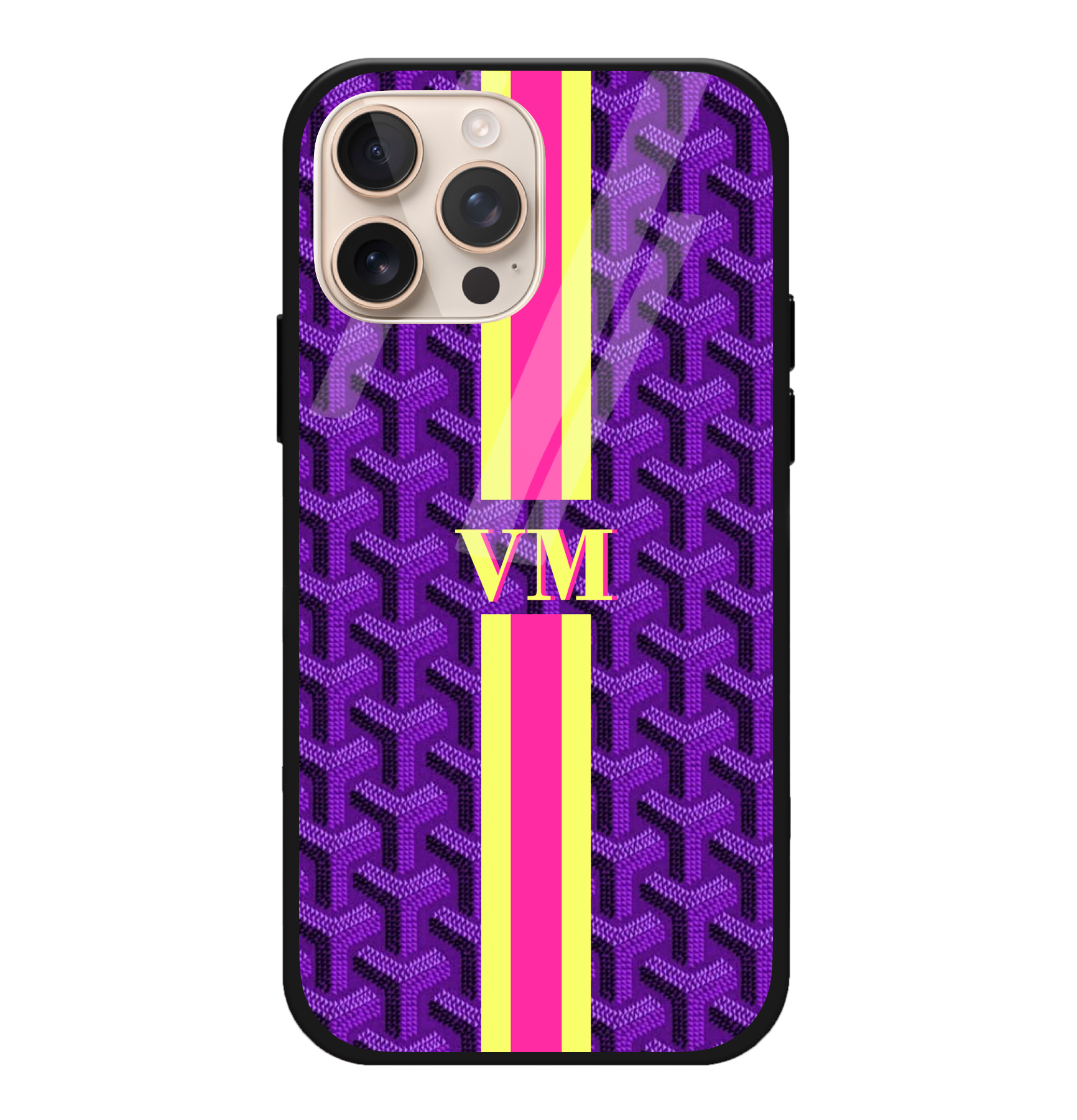 Pop Purple Goyard Case