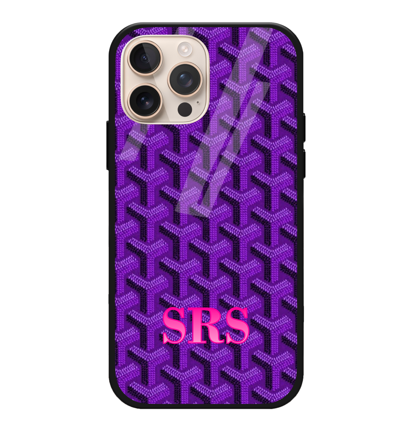 Electric Purple Goyard Case