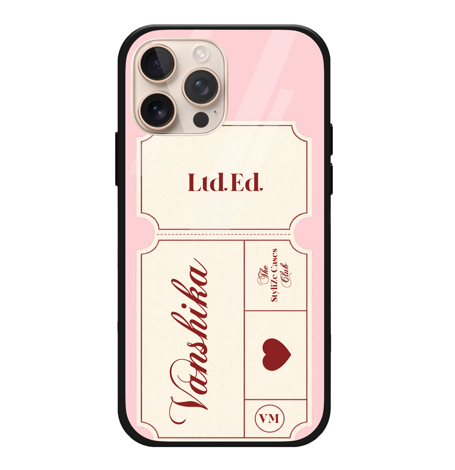 Name Pink Club Edition Case